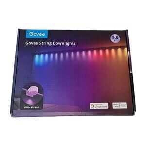 GOVEE String Downlights  LED Lights 9.8 FT White Version